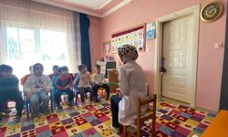 Çilimli'de miniklere ağız ve diş sağlığı eğitimi