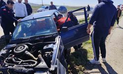 Çorum'da trafik kazası: 1 yaralı