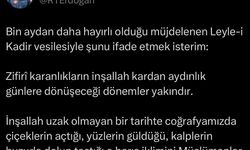 Cumhurbaşkanı Erdoğan: 'Barış iklimini Müslümanlar olarak hep birlikte inşa edeceğiz'