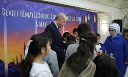 Cumhurbaşkanı Erdoğan, devlet himayesindeki çocuklarla gönül sofrasında buluştu