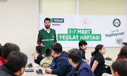 Denizli Yeşilay Haftası'nda yeşile büründü