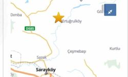 Denizli'de 4.1 büyüklüğündeki artçı deprem korkuttu