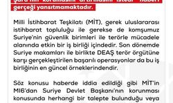 DMM'den 'Türkiye, İngiliz MI6'dan Suriye Devlet Başkanı Şara'nın korumasını artırmasını istedi' haberine yalanlama