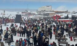 Erciyes'te ziyaretçi hedefine sezon bitmeden ulaşıldı