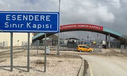 Esendere Sınır kapısı bu bayram sessizlik yaşıyor