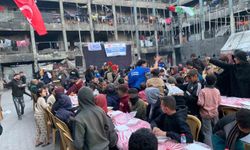 Esenler'den Gazze'ye 10 bin kişilik iftar sofrası