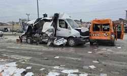 Freni patlayan tır dehşet saçtı: Öğrenci servisi dahil 7 araç birbirine girdi, 18 yaralı