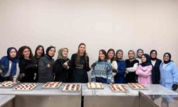 Gençler Güllaç yapımını öğrendi