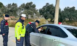 Germencik'te jandarma bayram boyunca sahadaydı