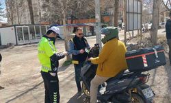 Gölbaşı'nda trafik uygulamaları devam ediyor