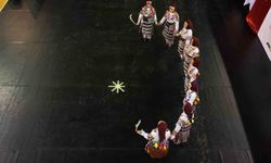 Halk oyunları yarışmasında hünerler sergilendi, kültürel değerler tanıtıldı