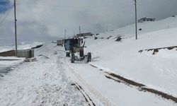 İl Özel İdaresi'nden yoğun kar mesaisi: Kapalı köy yolu kalmadı