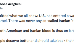 İran Dışişleri Bakanı Arakçi: 'Rubio hepimizin bildiği bir şeyi itiraf etti: ABD, İsrail adına savaşa girdi'