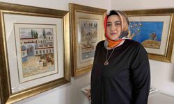 İran'da mahsur kalan tezhip sanatçısı, karayolu ile Türkiye'ye döndü