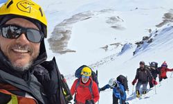 İstanbul Doğa Sporları Kulübü'nden Süphan Dağı'na kış tırmanışı