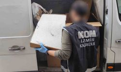 İzmir'de 4,5 milyon lira değerinde kaçak tütün mamulü ele geçirildi