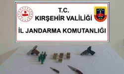 Jandarmadan ruhsatsız silah operasyonu