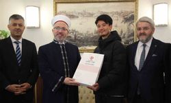 Japon gezgin Gaziantep'te müslüman oldu