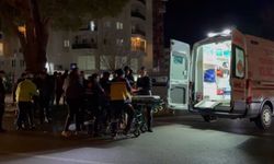 Kamyonetle çarpışan motosikletli yaralandı