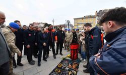 Kastamonu'da arama ve kurtarma ekiplerinin kullandığı malzemeler sergilendi
