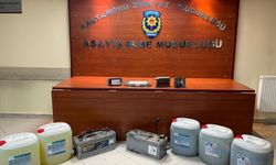 Kastamonu'da iş makinesinden hırsızlık yapan 2 şüpheli yakalandı