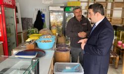 Kaymakam Akköz'den Arpaçay'da esnaf ziyareti