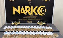 Kilis'te 17 kilo 105 gram takoz esrar ele geçirildi, 1 kişi tutuklandı