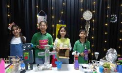 Kilis'te 'Atıktan Sanata' sergisi: Öğrenciler atıkları sanata dönüştürdü