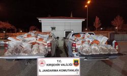 Kırşehir'de 1 ton 200 kilo kaz eti ele geçirildi