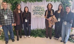 Kütahyalı öğrenciler 'Yeşil Adımlar Zirvesi'nde göz doldurdu