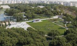 Lunapark alanına yeşille bütünleşen Zeytin Sahne geliyor