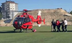 Malatya'da havale geçiren bebek hava ambulansıyla sevk edildi