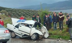 Manisa'da feci kaza: 1'i ağır 3 yaralı