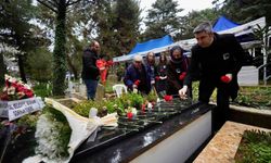 Merhum Hüseyin Güler vefatının ikinci yılında Kartal'da mezarı başında anıldı