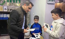 Minik yüreklerden yürek ısıtan çalışma