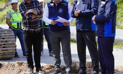 MUSKİ Genel Müdürü Şengül Bodrum'daki çalışmaları inceledi