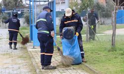 Nazilli Belediyesi'nden Esenköy'de temizlik çalışması
