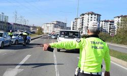 Ordu'da bir haftada 13 binden fazla araç ve sürücüsü denetlendi