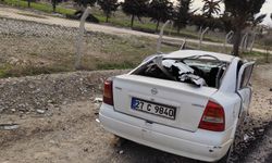 Otomobil şarampole yuvarlandı: 3 yaralı