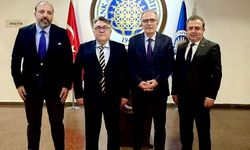 Rektör Özölçer'den Ankara Üniversitesi Rektör Yardımcısı Uzun'a Hayırlı Olsun ziyareti