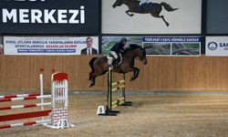 Şahinbey'de engel atlama heyecanı