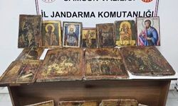 Samsun'da 18. yüzyıla ait tablolar ele geçirildi: 1 gözaltı