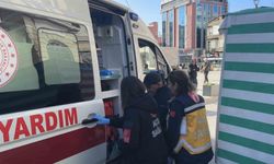 Samsun'da elektrikli motor park halindeki araca çarptı: 1 yaralı