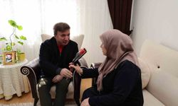 Şehit annesine 8 Mart ziyareti