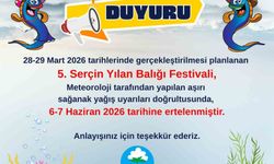 Serçin Yılan Balığı Festivali ertelendi