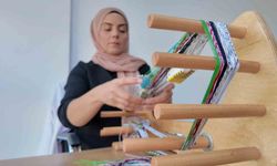 Siirt Olgunlaşma Enstitüsünden 'Filistin' temalı kolye çalışması