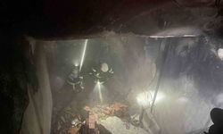 Siirt'te eski üniversite yerleşkesinde yangın