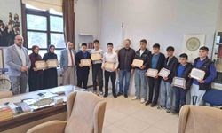 Simav'da 10 öğrenci Hafızlık Belgesini aldı