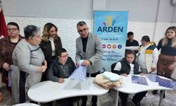 Söke'nin özel çocuklarından Şırnak'taki kardeşlerine sıcak hediye