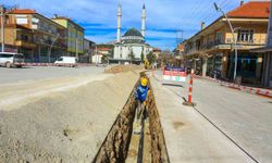 Tavas Kızılca'da 28 kilometrelik hat tamamlandı